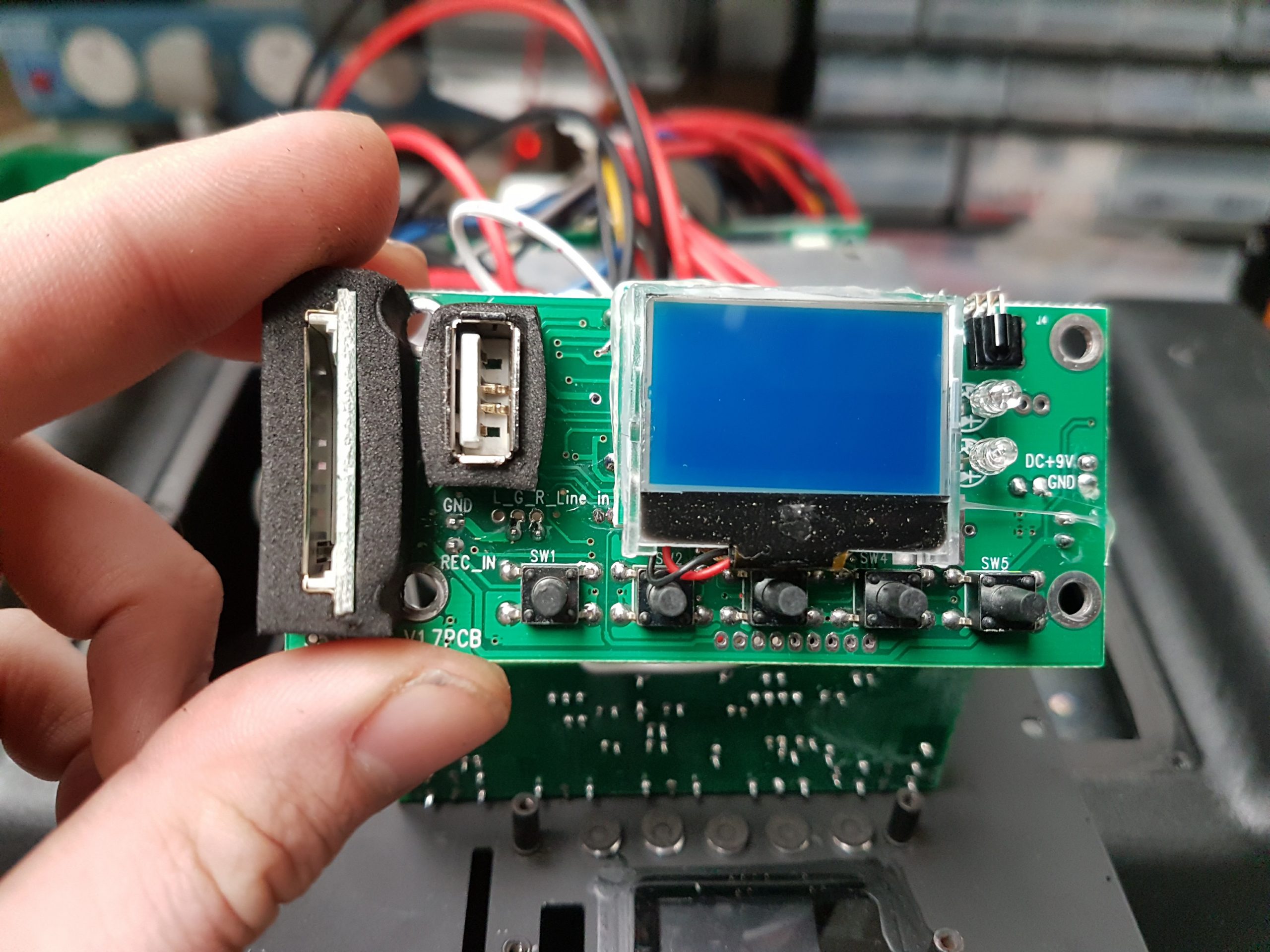 Repair to electronic circuit board