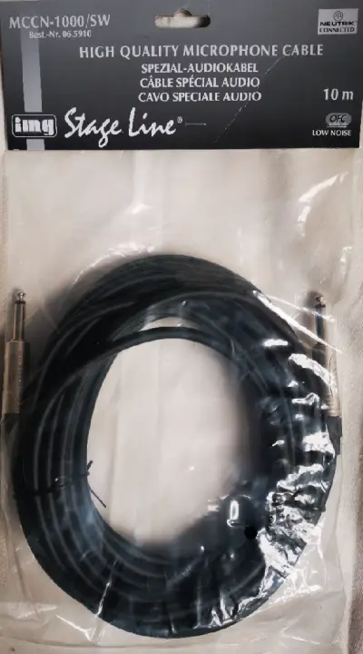 10m guitar jack cable