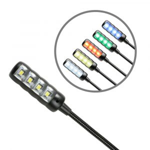 USB led gooseneck light multicolour