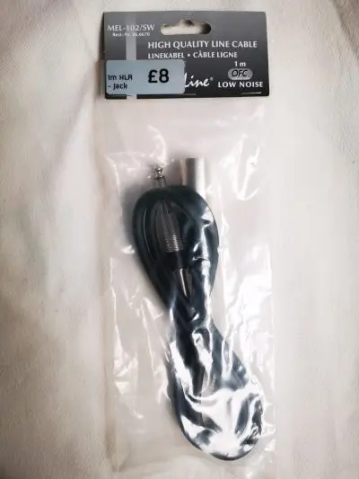 Xlr cable to jack