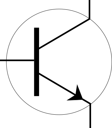 Transistor electronic symbol