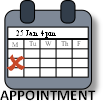Book appointment logo