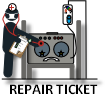 Repair ticket logo