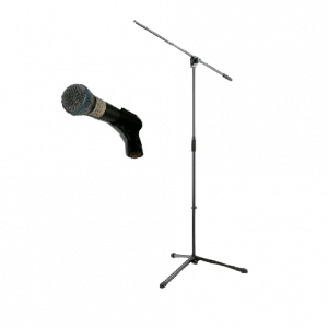 microphone vocal and stand rental