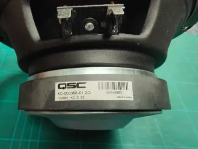 Qsc k. 2 woofer xd-000058-01 used - image 3