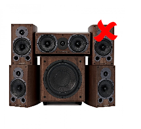 Things we do not repair 2 No surround or speakers